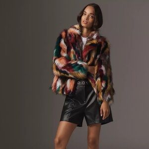 NWT Hutch Faux Fur Jonas Coat